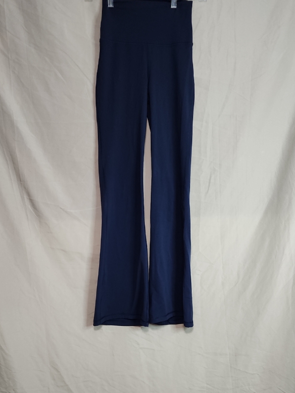 Reflex Navy Flare High-Waist Pants